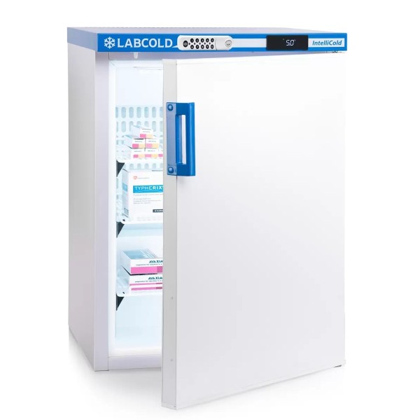 Labcold IntelliCold Solid Door Pharmacy Fridge / Vaccine Refrigerator with Touch Screen and Digital Door Lock (150 Litres) (RLDF0519Diglock)