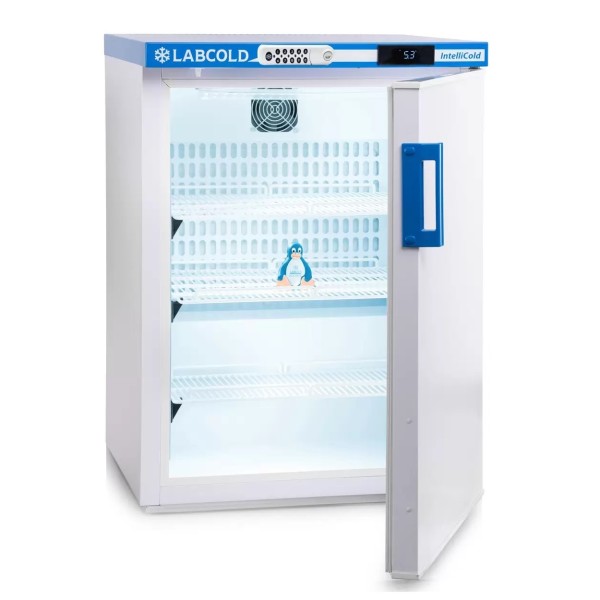 Labcold IntelliCold Solid Door Pharmacy Fridge / Vaccine Refrigerator with Touch Screen and Digital Door Lock (150 Litres) (RLDF0519Diglock)