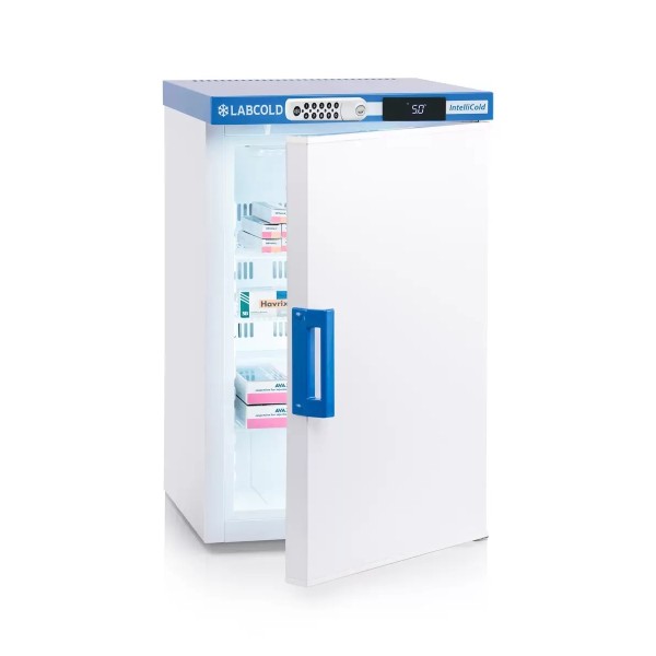 Labcold IntelliCold Solid Door Pharmacy Fridge / Vaccine Refrigerator with Touch Screen and Digital Door Lock (66 Litres) (RLDF0219Diglock)