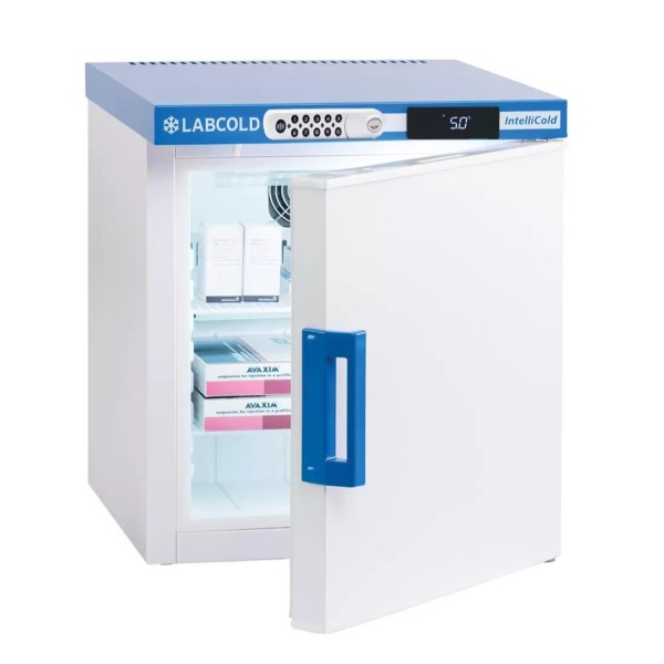 Labcold IntelliCold Solid Door Pharmacy Fridge / Vaccine Refrigerator with Touch Screen and Digital Door Lock (36 Litres) (RLDF0119Diglock)