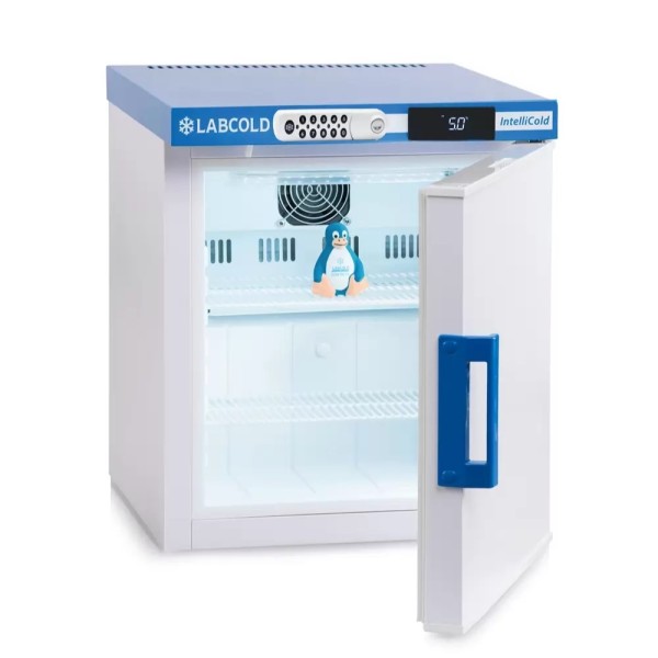 Labcold IntelliCold Solid Door Pharmacy Fridge / Vaccine Refrigerator with Touch Screen and Digital Door Lock (36 Litres) (RLDF0119Diglock)