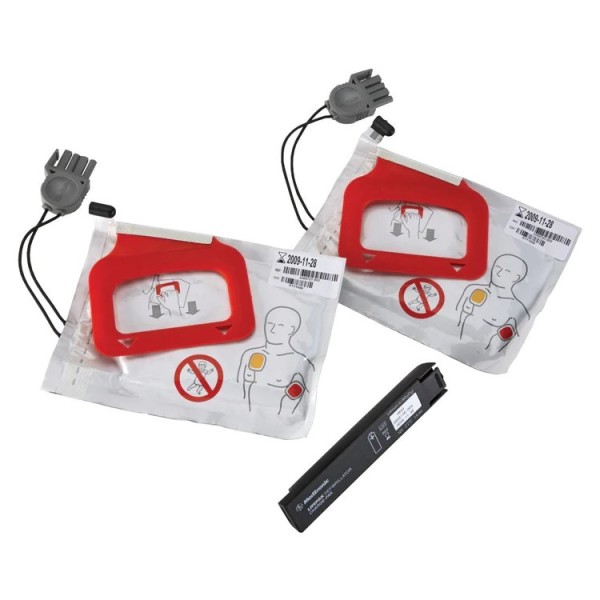 ** LONG DELAYS BACK ORDER ONLY** Lifepak Replacement Kit For Charge-Pak Battery Charger With 2 Electrodes Set (1143-000001)