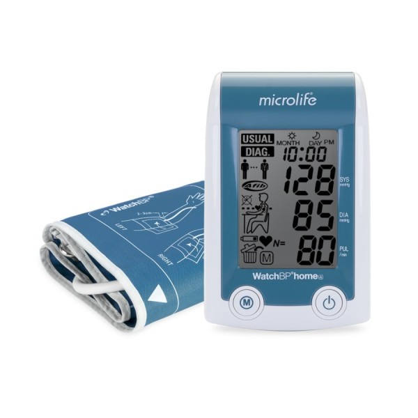 Microlife Watch BP Home A - Blood Pressure Monitor with Atrial Fibrillation Detection (HOME-AFIB)