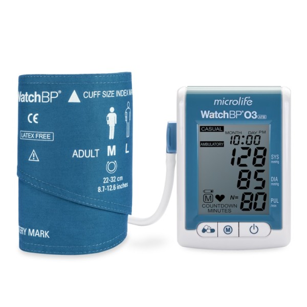 Microlife WatchBP Home Measurement Device With Monitor And Links To PC 