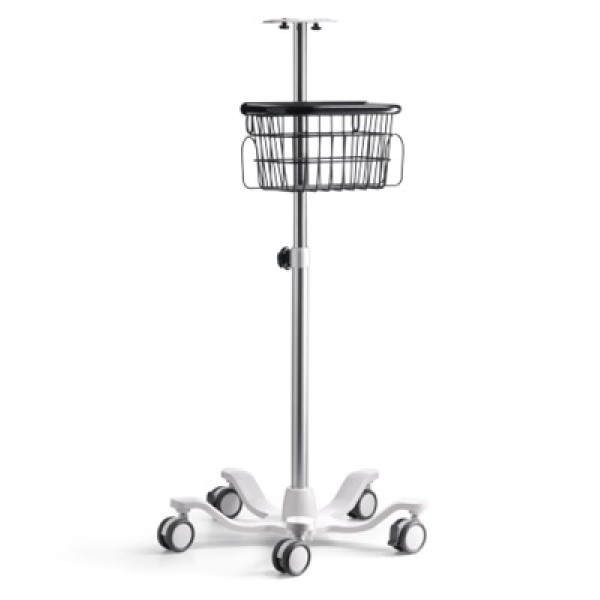 Seca 475 Rolling stand with basket for the mobile use of the seca mVSA vital signs monitor 535