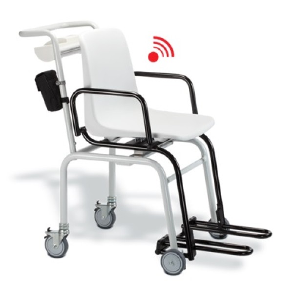 Seca 959 r Digital Chair Scales, Swivelling Arm & Foot Rests & BMI Function, Wireless