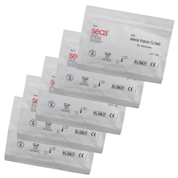 Seca trace Q-tab Electrodes Disposable (Pack of 500)