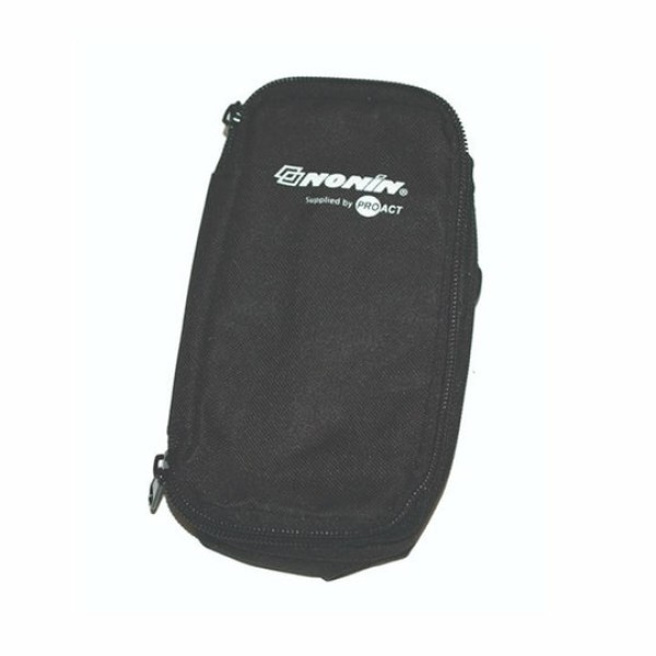 Deluxe Carrying Case, Black Cushioned, For Use With Nonin Hand Held Oximeters (2500CC)