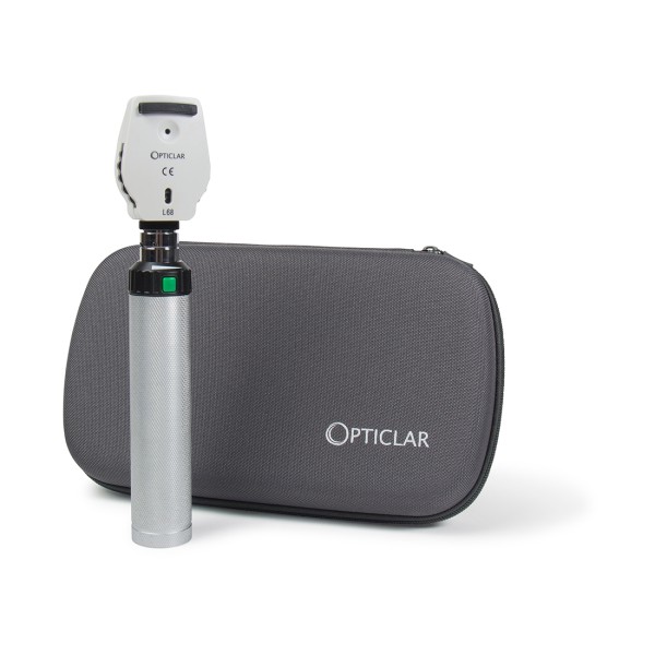 Opticlar AL68 LED Ophthalmoscope Set With Adapt C Cell Battery Handle (100.020.060)