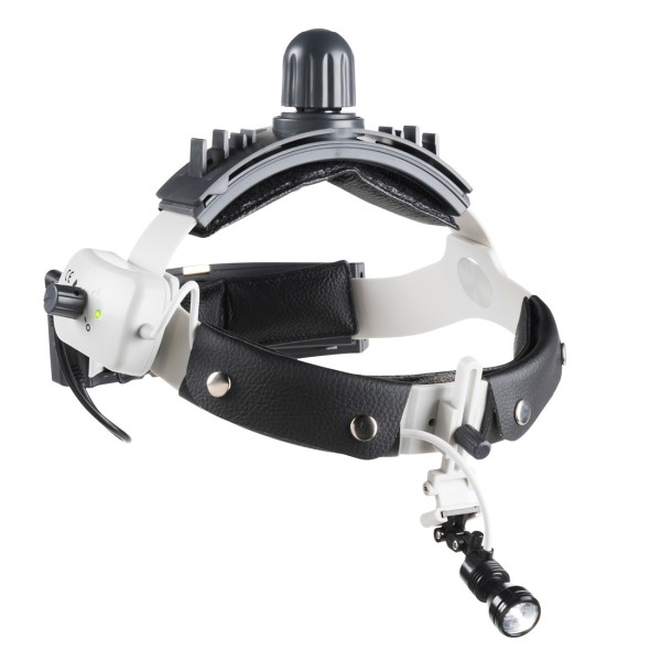 Opticlar Mini LED Headlight - Lightweight Sports Headband with Waist Power Pack (500.010.020MINI)