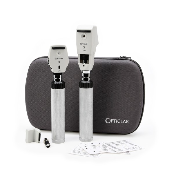 Opticlar Specialist Ophthalmoscope & Retinoscope Set With Battery Handles (100.020.130)