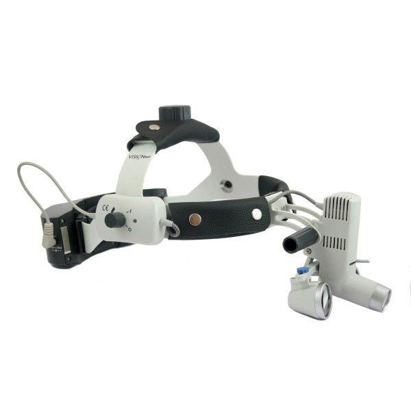Opticlar VisionMax 5 Professional Headband Mounted LED Light 420mm 2.5 x Loupes (500.020.010 420)