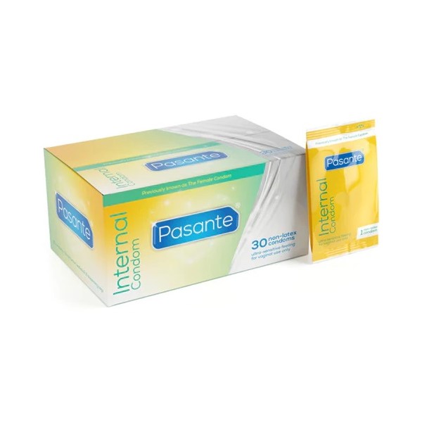 Pasante Non-Latex Internal Condom (Box of 30) (1220)