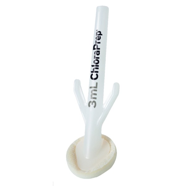 ChloraPrep 3ml Applicator Clear (Box of 25) (270400)
