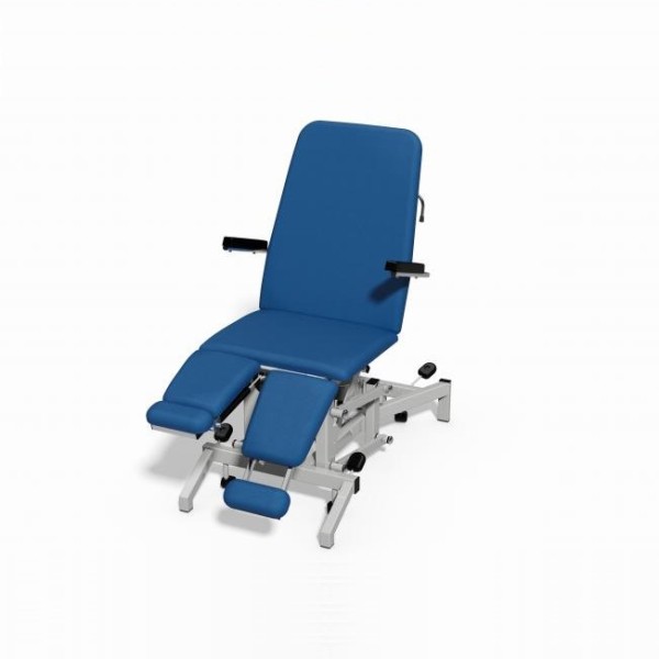 Plinth Medical Podiatry Chair Divided Leg 90 Degree Drop (93CD)
