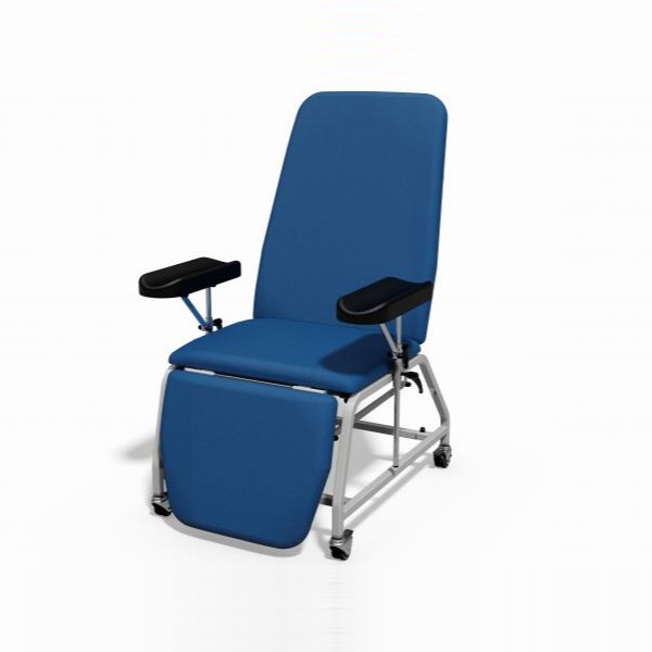Plinth Medical Reclining Phlebotomy Chair With Wheels (113B)