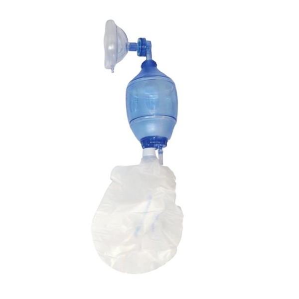 Proact Disposable BVM Resuscitator Set Adult 1650ml Bag with Size 4 & 5 Masks (CP681313N)