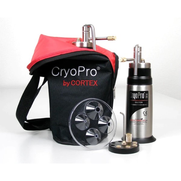 CryoPro 350ml Cryosurgery Spray with Bent Spray Extension & 6 Tips (CTX-MINI350)