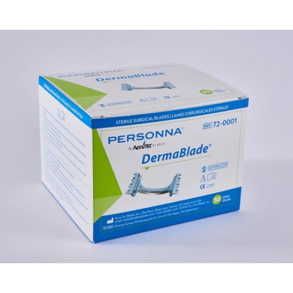 DermaBlade Shave Biopsy Blades (Pack of 50) (DE-PDB/50)