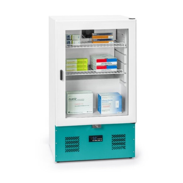 Shoreline Glass Door Pharmacy Refrigerator (75 Litre) (SM75G)