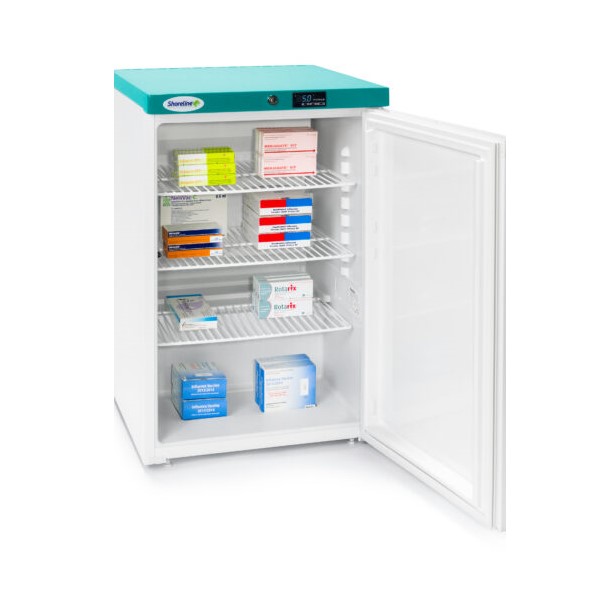 Shoreline Narrow Solid Door Pharmacy Refrigerator (141 Litres) (SM1402S)