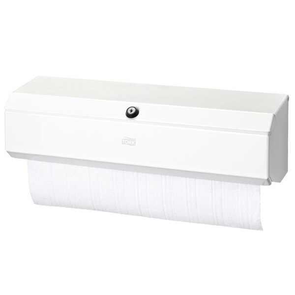 Tork Couch Roll Dispenser White Metal (069465)