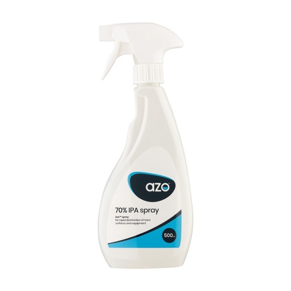 Azospray 70% IPA Hard Surface Disinfectant 500ml Trigger Spray (81120)