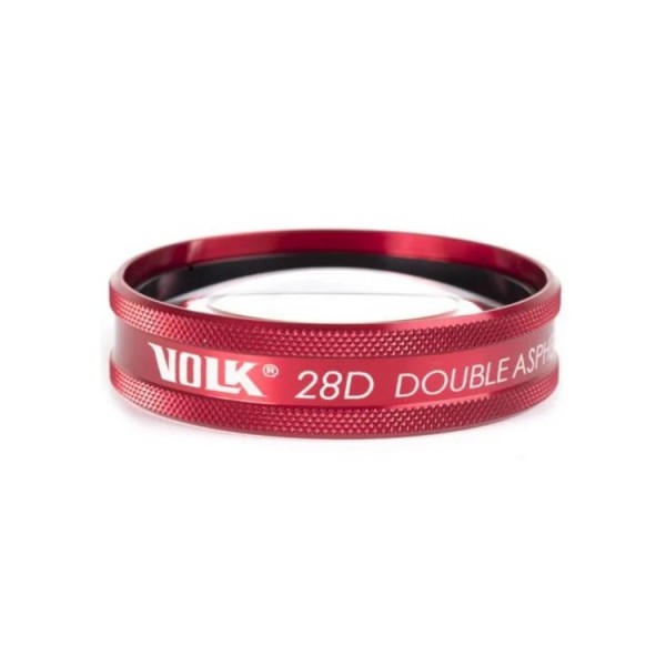 Volk 28D BIO Lens Red Ring (2105-L-2034)