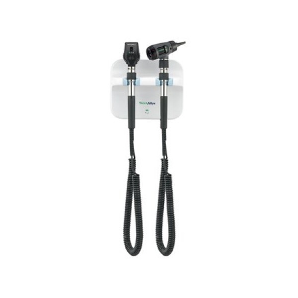 Welch Allyn Green Series 777 Prestige Wall System with Coaxial Ophthalmoscope and Macroview Otoscope 