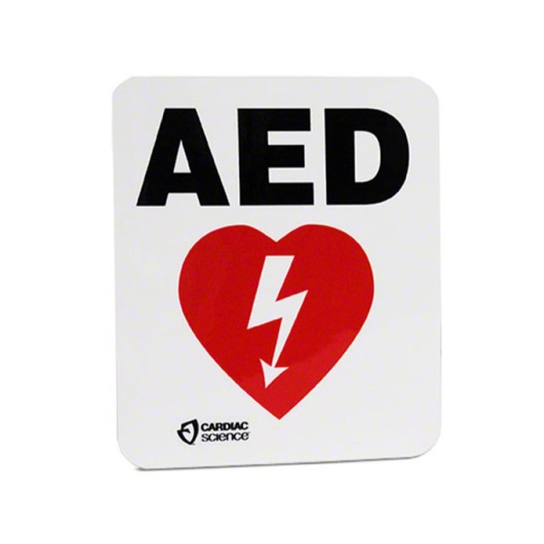 Cardiac Science AED Window Sticker (160-0163-001)