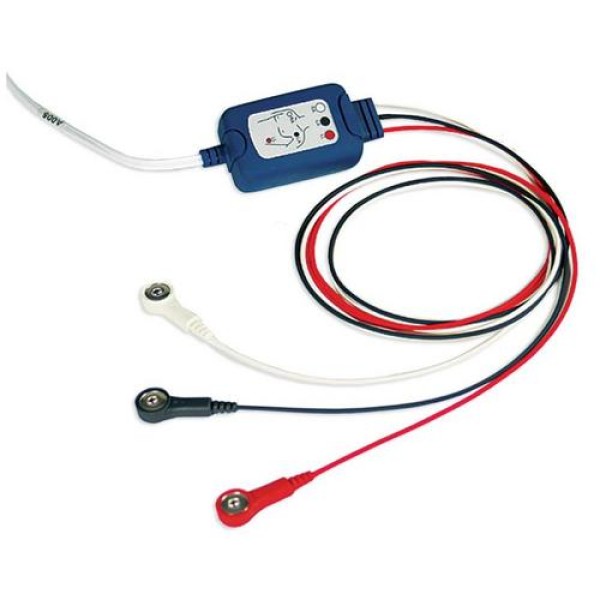 Cardiac Science ECG Patient Monitoring Cable (AHA) for Powerheart G3 Pro AED (5111-101)