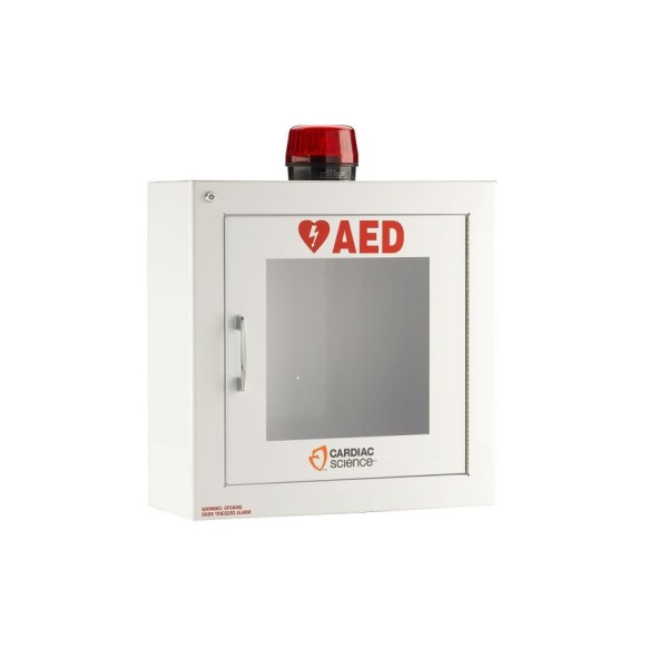 Cardiac Science Surface Mount AED Wall Cabinet with Alarm & Light (50-00392-30)