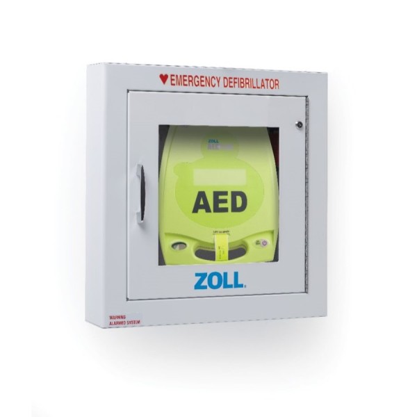 Zoll Fully Recessed Wall Mounting Alarmed Cabinet Designed to Hold AED Plus (8000-0811)